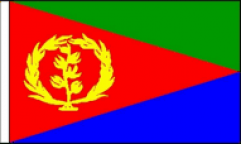 Eritrea Hand Waving Flags